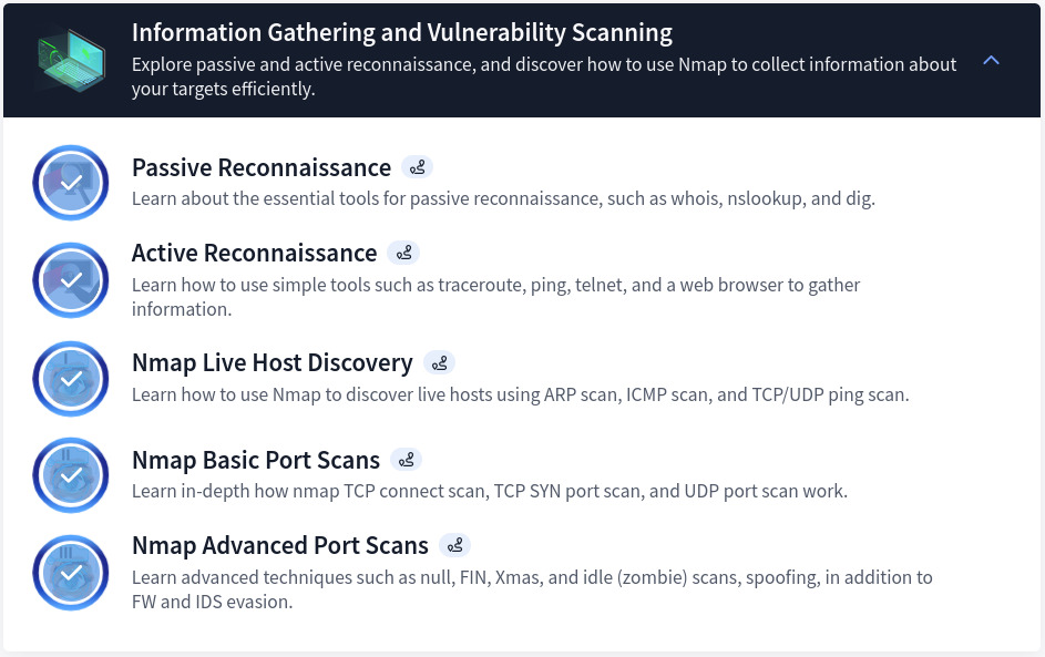 Section 3: Information Gathering and Vulnerability Scanning